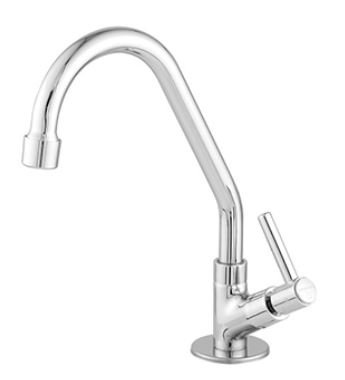 TORNEIRA METAL BANCADA COZINHA 1/4V 2291 C61 GIRATORIA RAINHA 213281