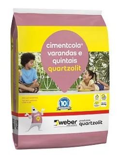 esmaga-900788-1 ARGAMASSA VARANDAS E QUINTAIS EXTERNA 20KG QUARTZOLIT