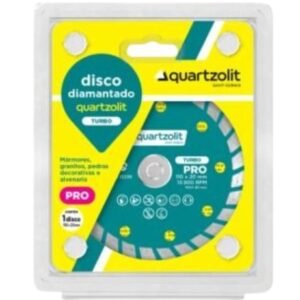 DISCO DIAMANTADO TURBO PRO 110X20MM QUARTZOLIT