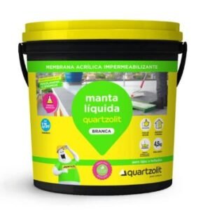 MANTA LIQUIDA BRANCA BALDE 18KG QUARTZOLIT