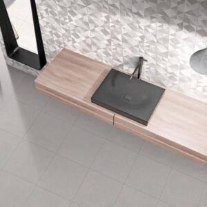 PORCELANATO HD ACETINADO RETIFICADO QUEBEC DARK 61X61 GAUDI (2,23)