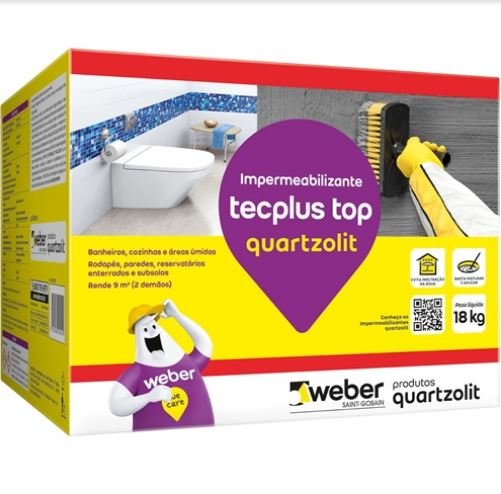 IMPERMEABILIZANTE TECPLUS TOP 18KG QUARTZOLIT