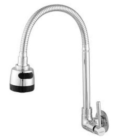 TORNEIRA METAL PAREDE 2460 C70 BICA FLEX 1/4V GOURMET RAINHA 210839