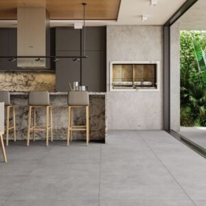 PORCELANATO BROADWAY DARK GREY NATURAL EXT RT 81X81 GAUDI (2,64)