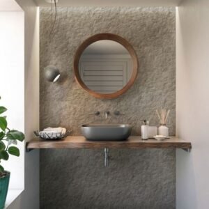 PORCELANATO HD PIETRA DI MATERA RETIF. 56X113 SAVANE (2,50)