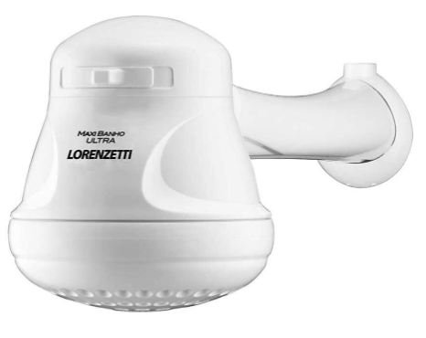 DUCHA COM CANO 3 TEMPERATURAS MAXI BANHO 127V 5500W LORENZETTI 7530297