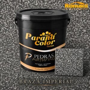 REVESTIMENTO ACRILICO PEDRAS NATURAIS 20KG BRAZA IMPERIAL PARANA COLOR