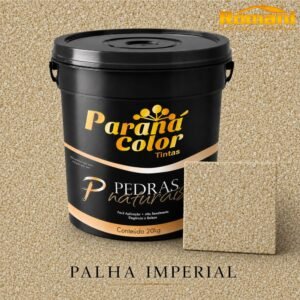 REVESTIMENTO ACRILICO PEDRAS NATURAIS 20KG PALHA IMPERIAL PARANA COLOR